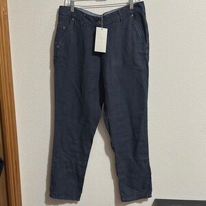 POETRY Straight-Leg Jean Heavy Linen